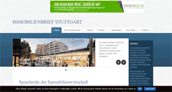 Desktop Screenshot of immobilienverlag-stuttgart.de