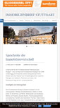 Mobile Screenshot of immobilienverlag-stuttgart.de